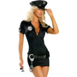Sexy Women Police Costume Cop Dress