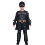 Superhero Batman Black Deluxe Child's Costume